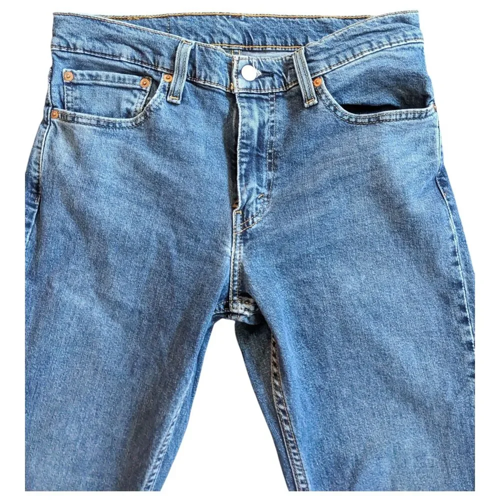 Levi's 511 Slim Fit Jeans Men's 32x32 Blue Denim Modern Classic Stretch Red Tag